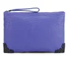 McQ Alexander McQueen Leather Tech Clutch Bag - Cobalt - Image 1