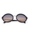 3.1 Phillip Lim Round Acetate Sunglasses - Navy - Image 1