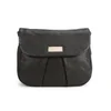 Marc by Marc Jacobs Pleat Front Marchive Leather Cross Body Messenger Bag - Black - Image 1