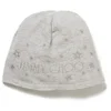 Jimmy Choo Women's Knit Star Hat - Silver - Image 1