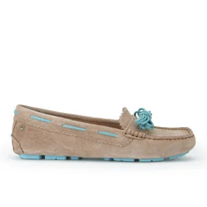 UGG Women's Meena Leather Moccasin Shoes - Putty Image 1