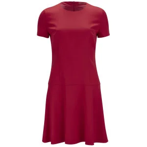 HUGO Women's Kiril Flared Skirt Dress - Bright Red Image 1