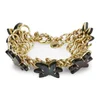 Marc by Marc Jacobs Women's Palm Bracelet - Gold/Green - Image 1