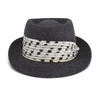 Paul Smith Accessories Women's Felted Trilby Hat - Grey Melange - Image 1