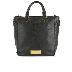 Marc by Marc Jacobs Washed Up Leather Tote Bag - Black Image 1