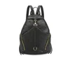 Rebecca Minkoff Women's Julian Leather Zip Backpack - Black - Image 1