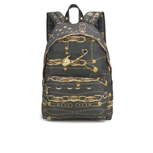 Versus Versace Men's Chain and Links Backpack - Black and Stamp Image 1