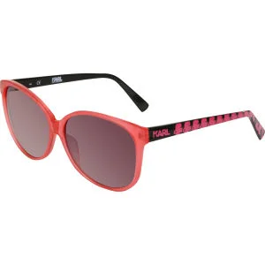 Karl Lagerfeld Oversized Sunglasses - Strawberry Ice Image 1