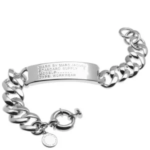 Marc by Marc Jacobs Standard Supply ID Bracelet - Argento