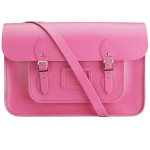 The Cambridge Satchel Company 15 Inch Leather Satchel - Orchid Image 1