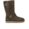 UGG Women's Sutter Waterproof Leather Buckle Boots - Toast - Image 1