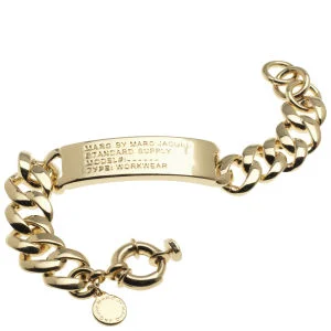 Marc by Marc Jacobs Standard Supply ID Bracelet - Oro