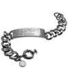 Marc by Marc Jacobs Standard Supply ID Bracelet - Hematite - Image 1