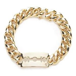 McQ Alexander McQueen Chunky Chain Bracelet - Light Shiny Gold Image 1