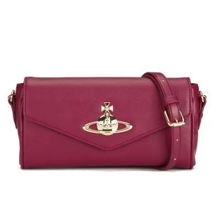 Vivienne Westwood Anglomania Women's Divina Clutch Bag - Rosso