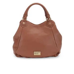 Marc by Marc Jacobs Francesca Large Wing Leather Tote Bag - Smoked Almond Image 1