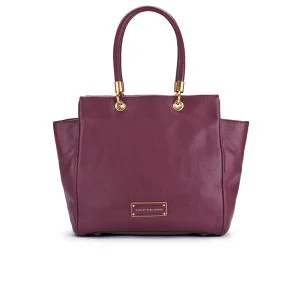 Marc by Marc Jacobs Leather Too Hot To Handle Bentley Hardware Tote Bag - Madder Carmine