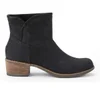 UGG Women's Darling Leather Heeled Ankle Boots - Black - Image 1