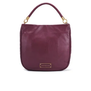 Marc by Marc Jacobs Leather Too Hot To Handle Hobo Bag - Madder Carmine