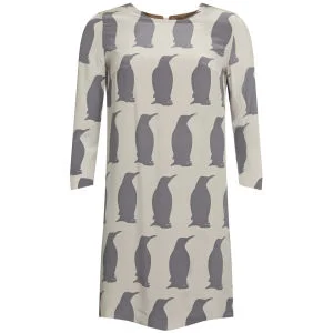 Charlotte Taylor Women's Mini Dress with Sleeves - Grey