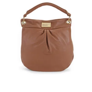 Marc by Marc Jacobs Hillier Leather Hobo Bag - Smoked Almond