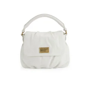 Marc by Marc Jacobs Lil Ukita Leather Grab Bag - White Birch