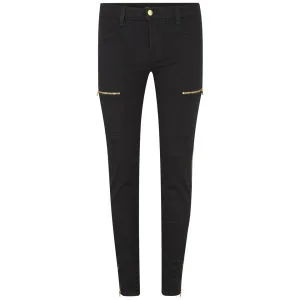 J Brand Women's Kassidy Skinny Photo Ready Cargo Trousers with Gold Zips - Vanity