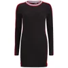 Love Moschino Women's Knitted Sweater Dress with Stripes - Black - Image 1