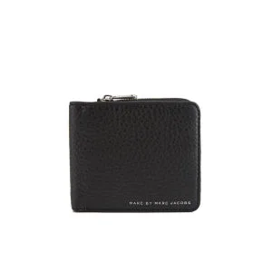Marc by Marc Jacobs Men's Yen Wallet with Coin Zip - Black Image 1