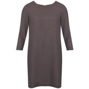 Charlotte Taylor Women's Mini Dress with Sleeves - Brown