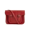 The Cambridge Satchel Company 11 Inch Classic Leather Satchel - Red - Image 1