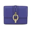 Diane von Furstenberg Women's Micro Mini Sutra Leather Cross Body Bag - Blue - Image 1