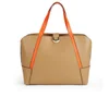 Matthew Williamson Women's Nomad Neon Handle Small Leather Tote Bag - Camel - Image 1