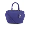 Diane von Furstenberg Women's Sutra Leather Wing Tote Bag - Blue - Image 1