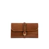 Daines & Hathaway Military Wet Pack Leather Wash Bag - Brooklyn Brown - Image 1