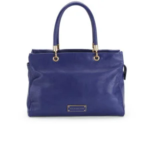 Marc by Marc Jacobs Hardware E/W Leather Tote Bag - Deep Ultraviolet Image 1