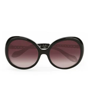 Vivienne Westwood Round Sunglasses - Black/Gunmetal Image 1