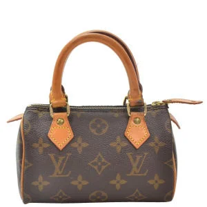 Louis Vuitton Vintage Mini Speedy City Bag and Strap Image 1