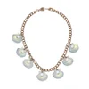 Tatty Devine Scallop Shells Necklace - Pearl Iridescent  - Image 1