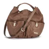 BOSS Orange Women's Sabyn Leather Slouch Bag - Medium Brown - Image 1