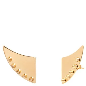 Maria Francesca Pepe Thorn Shaped Earrings - Gold Image 1