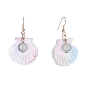 Tatty Devine Scallop Shells Earrings - Pearl Iridescent  Image 1