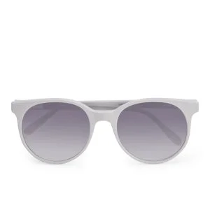 Prism Women's London Round Sunglasses - Pale Grey