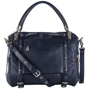 Rebecca Minkoff Cupid Leather Grab Bag - Sapphire Image 1