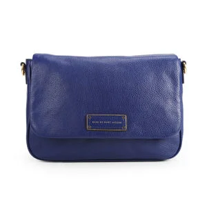 Marc by Marc Jacobs Lea Leather Cross Body Bag - Deep Ultraviolet Image 1