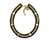 Venessa Arizaga Women's Into the Groove Necklace - Black/Gold - Image 1