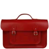 The Cambridge Satchel Company 15 Inch Leather Backpack - Red - Image 1