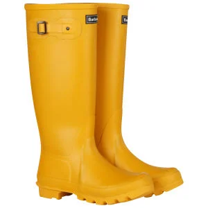 Barbour Women's Town and Country Wellington Boots - Yellow Image 1