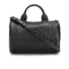 Alexander Wang Rocco Stud Detail Leather Bowler Bag - Black/Nickel - Image 1