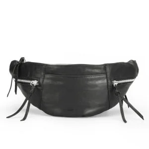 Markberg Women's Malou Leather Bum Bag - Black Image 1